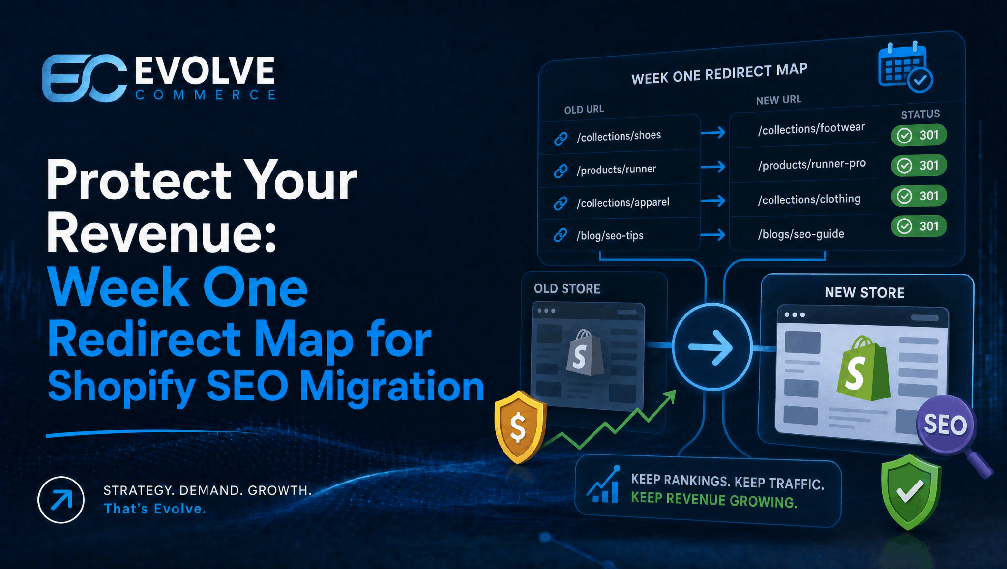 Graphic banner for protecting your revenue